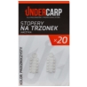 UnderCarp Stopery na trzonek haczyka przeźroczysty