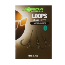 Korda Haczyki Loop Rigs Krank 18lb Nr6