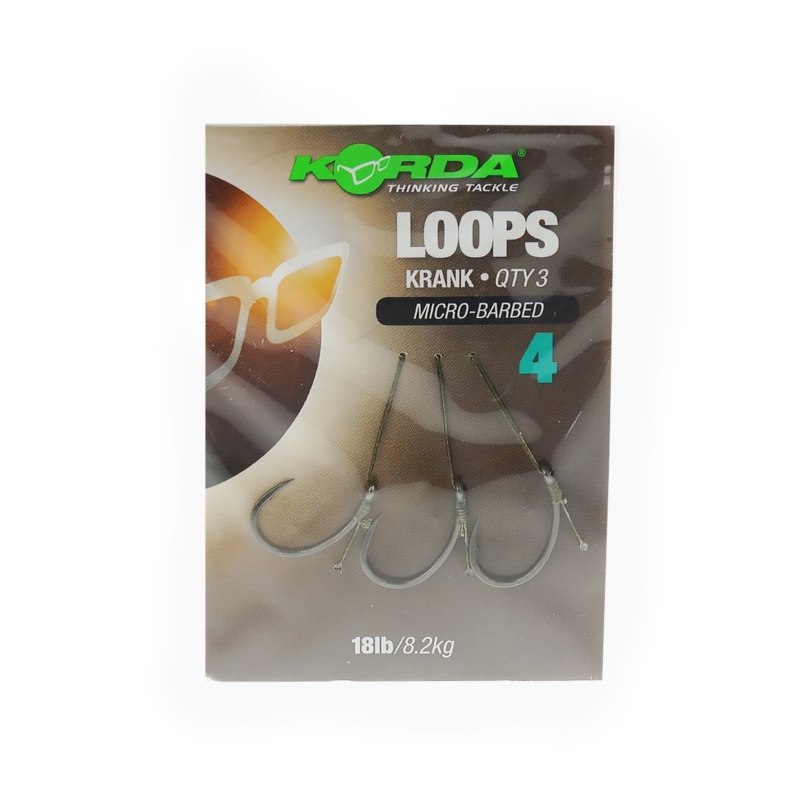 Korda Haczyki Loop Rigs Krank 18lb Nr4