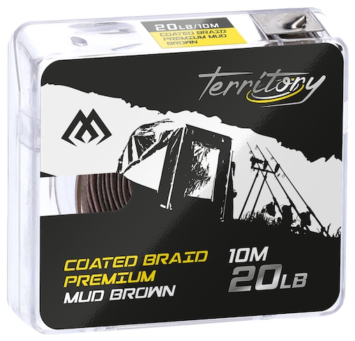 Coated Premium Braid Mikado Mud Brown 10m 20lb