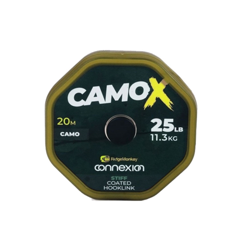 Ridge Monkey Connexion CamoX Stiff Coated 25lb