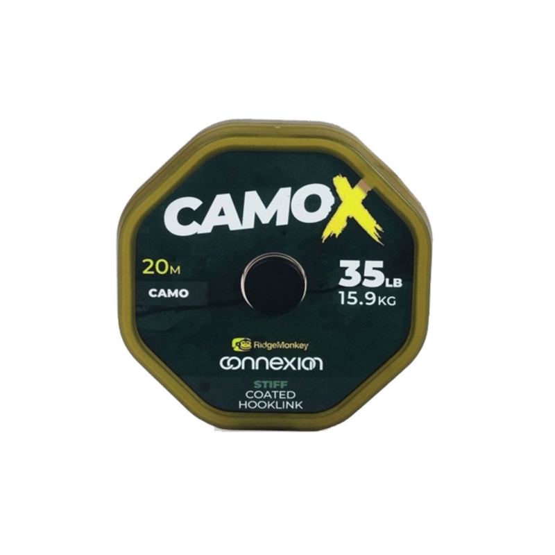 Ridge Monkey Connexion CamoX Stiff Coated 35lb