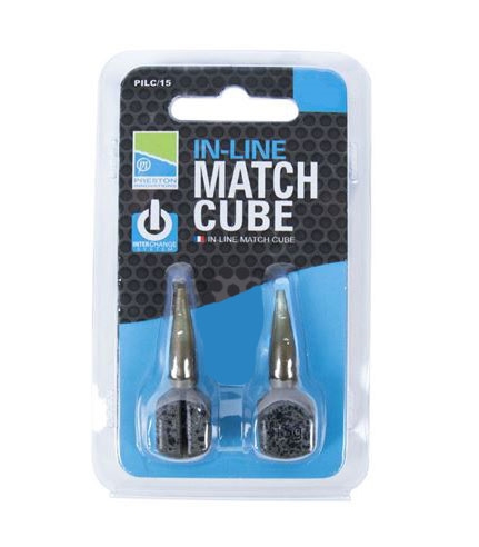 Ciężarki Preston ICS In-line Match Cube 20g