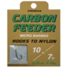 Haczyki Drennan Carbon Feeder + Przypon Nr12