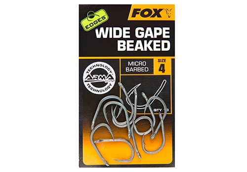 Fox Haczyki Edges Armapoint Wide Gape Beaked Nr4