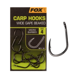 Fox Haczyki Carp Hooks Wide Gape Nr2