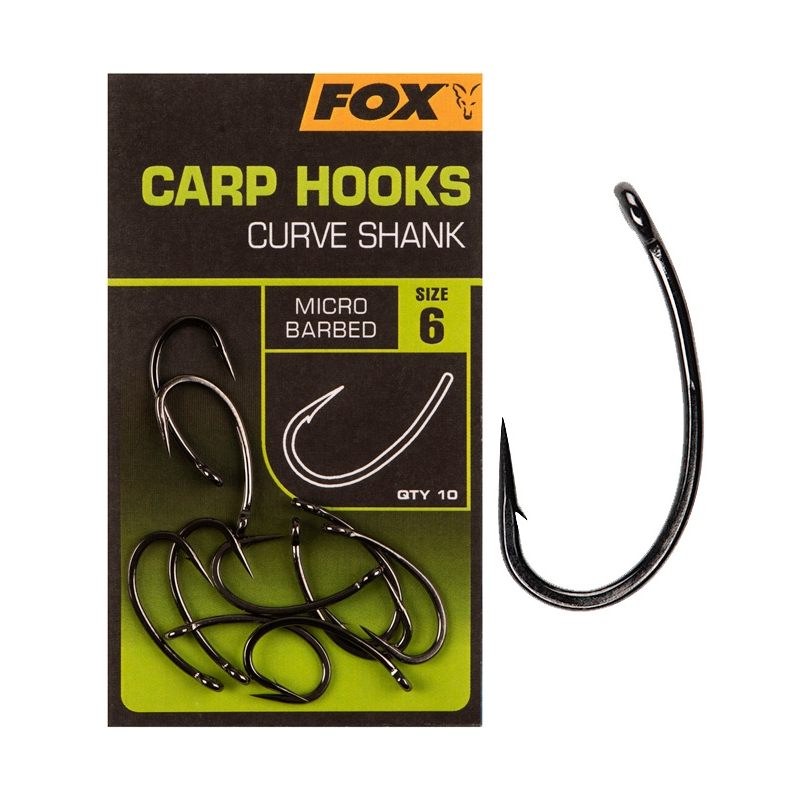 Fox Haczyki Carp Hooks Curve Shank Nr2