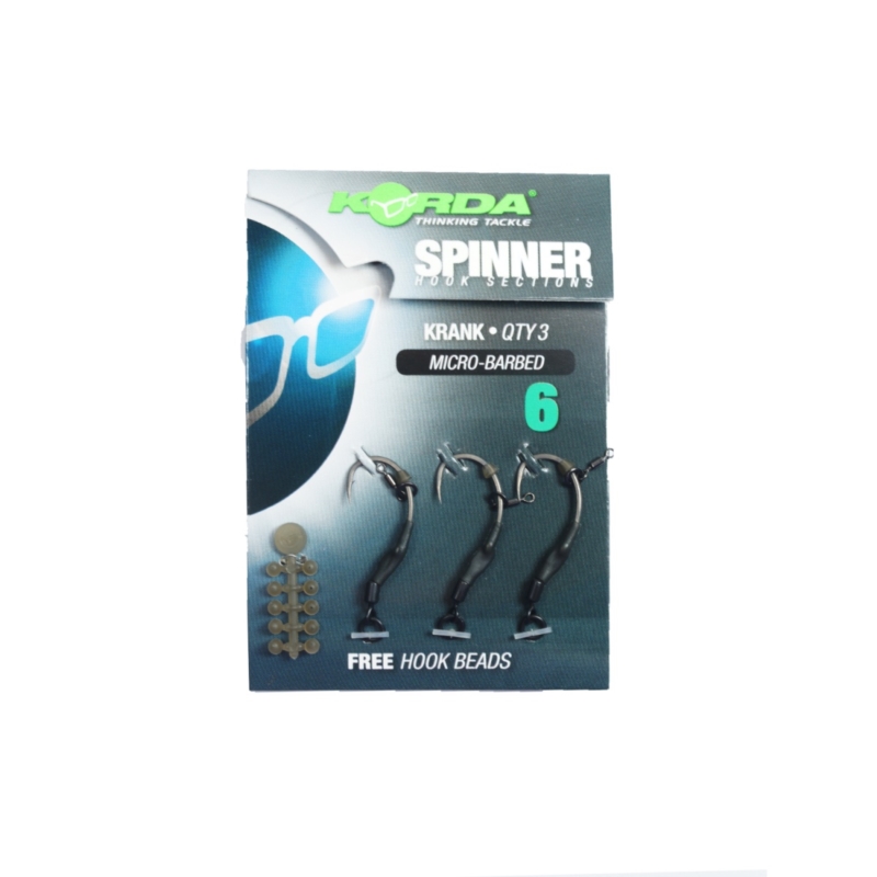 Korda Haczyki Spinner Hook Sections Krank Nr6