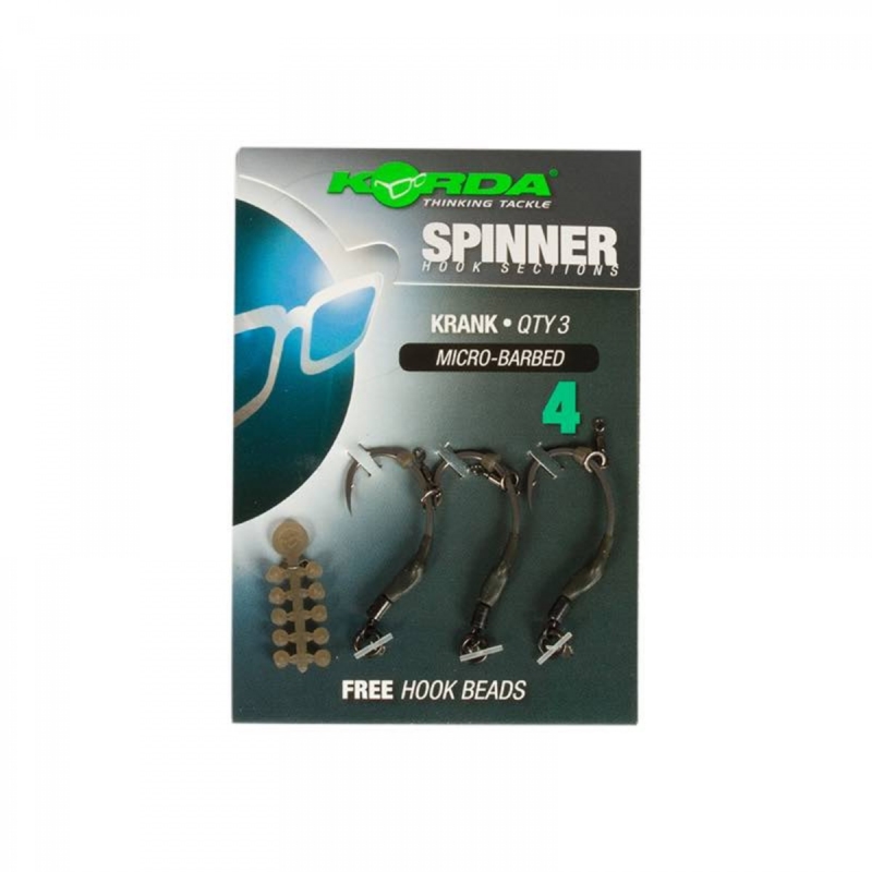 Korda Haczyki Spinner Hook Sections Krank Nr4