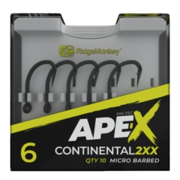 Ridge Monkey Haczyki Ape-X Continental 2XX Nr4