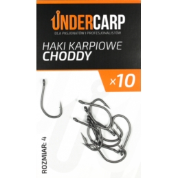 UnderCarp Teflonowe haki karpiowe CHODDY Nr4