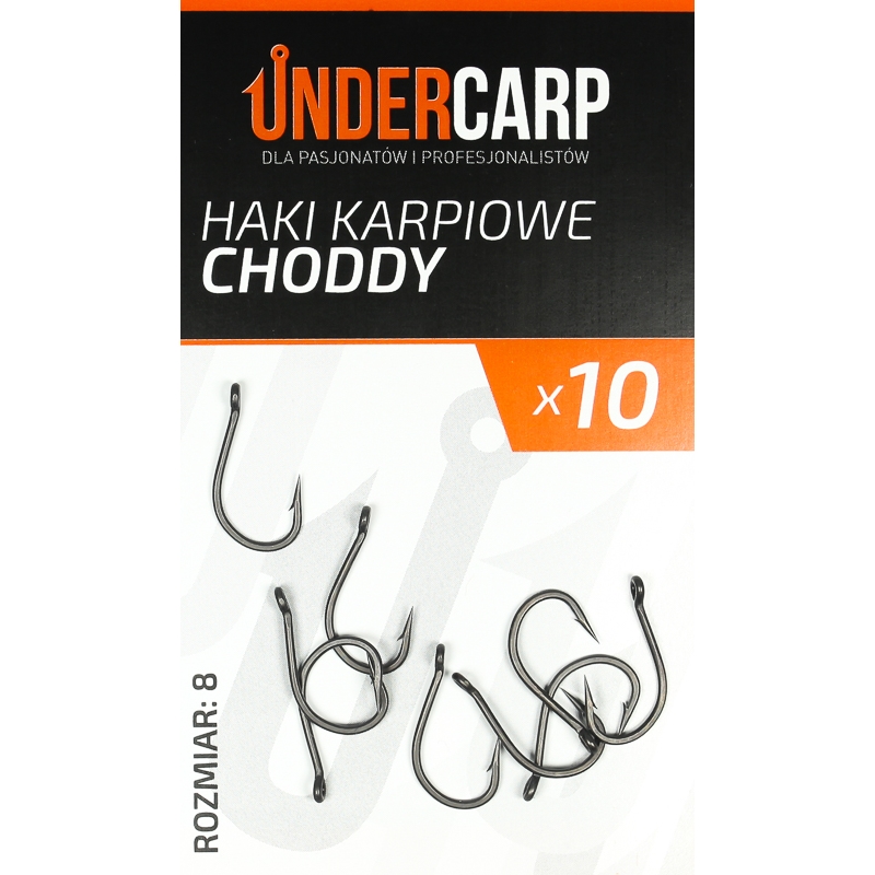 UnderCarp Teflonowe haki karpiowe CHODDY Nr8