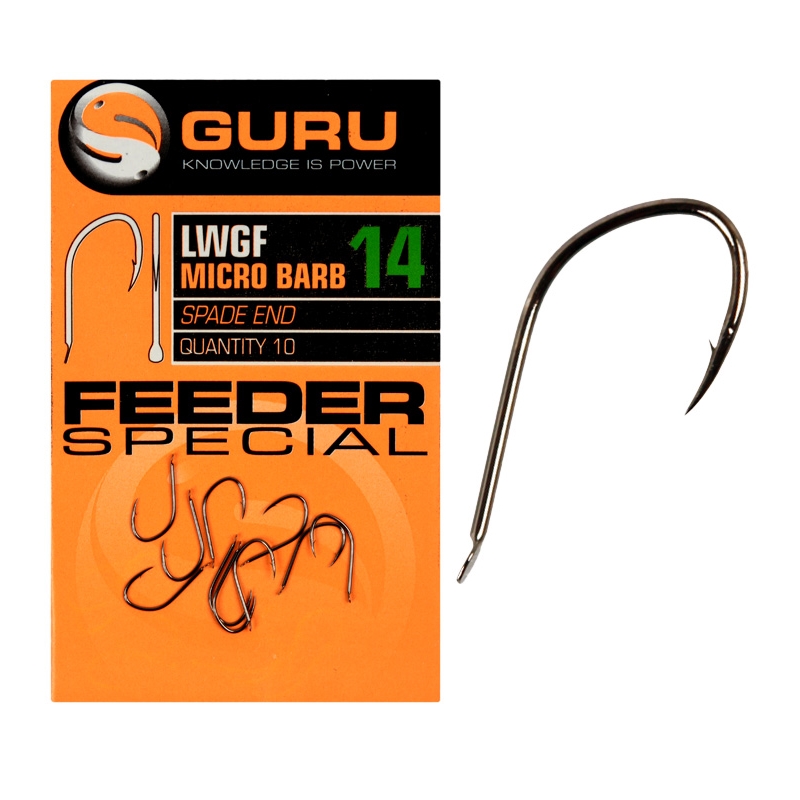 Guru Haczyki LWG Feeder Special Hook 10szt. Nr12