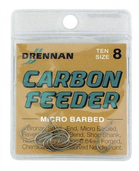 Haczyki Drennan Carbon Feeder Nr8