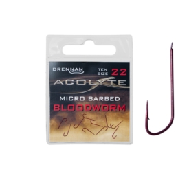 Haczyki Drennan Acolyte Bloodworm Nr22