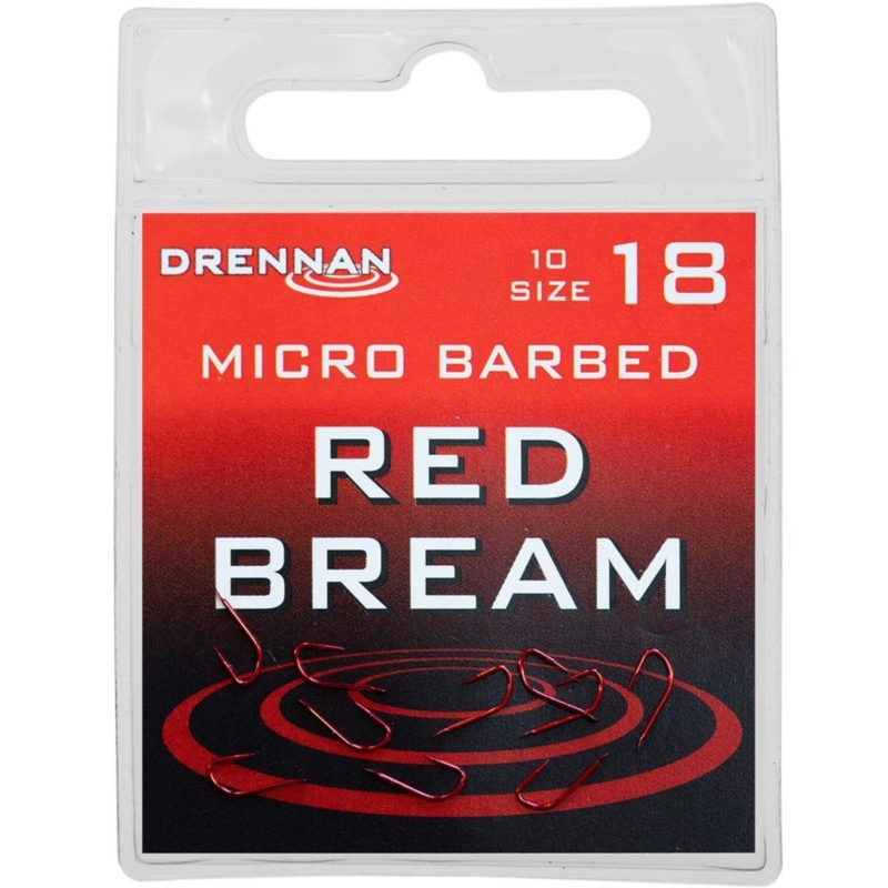 Haczyki Drennan Red Bream 10szt. Nr18