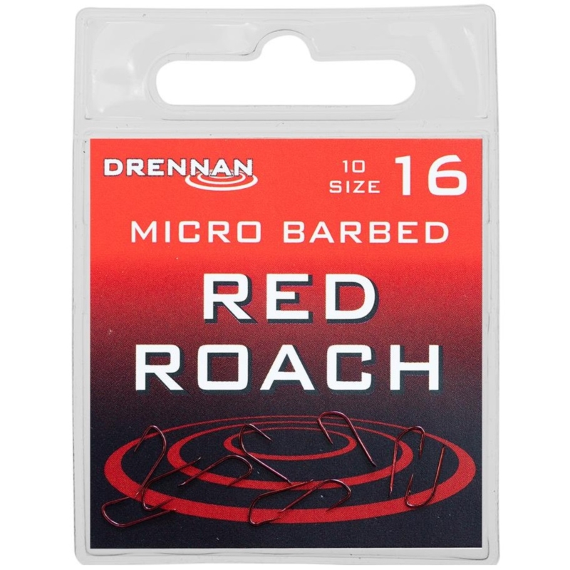 Haczyki Drennan Red Roach 10szt. Nr16