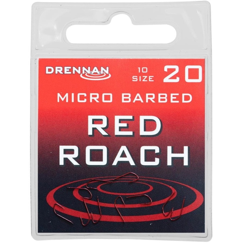 Haczyki Drennan Red Roach 10szt. Nr20