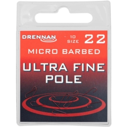 Haczyki Drennan Ultra Fine Pole 10szt. Nr22