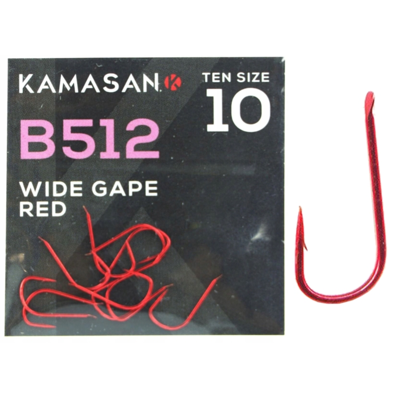 Haczyki Kamasan B512 Barbed Spade 10szt. Nr12