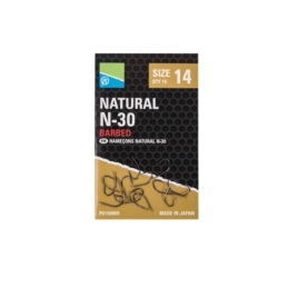 Haczyki Preston Natural N-30 Nr18