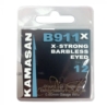 Haczyki Kamasan B911 X Barbless Eyed 10szt. Nr8