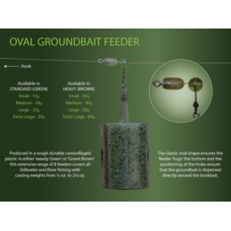 Koszyk Oval Groundbait Heavy Drennan 30g