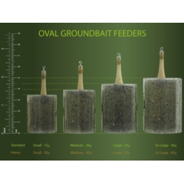 Koszyk Oval Groundbait Standard Drennan 30g