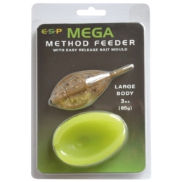 Koszyk zanętowy ESP Mega Method + forma Large 56g