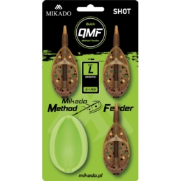 Mikado Method Feeder L Shot QMF 3x koszyk 20g