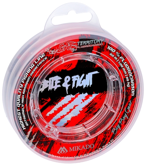 Żyłka Fluorocarbon CAT TERRITORY Mikado 20m 0,50mm